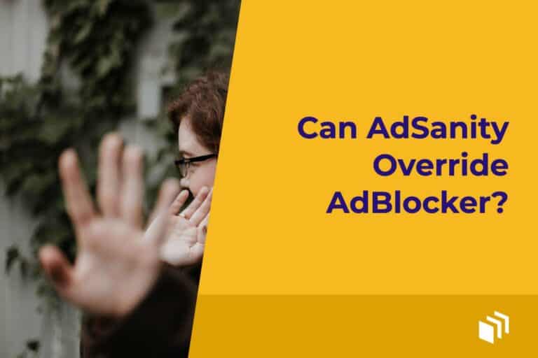 Pode AdSanity Substituir o AdBlocker?