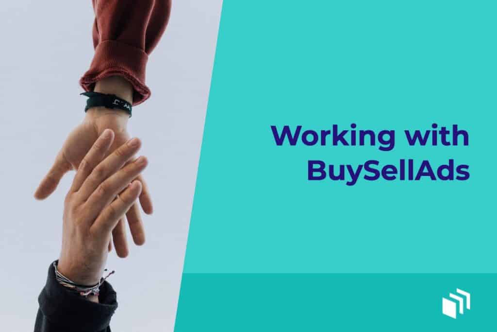 Working with BuySellAds