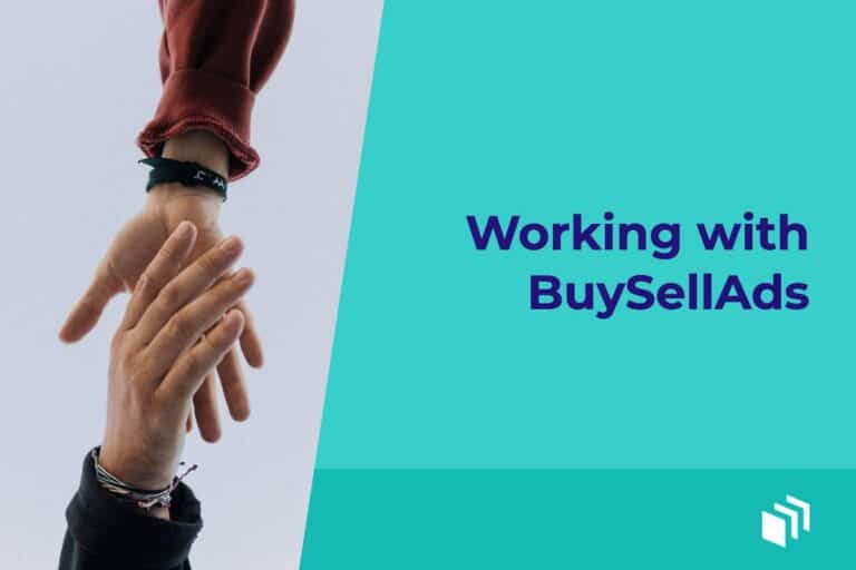 Working with BuySellAds