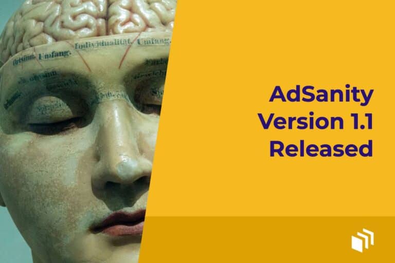 AdSanity Version 1.1 Released