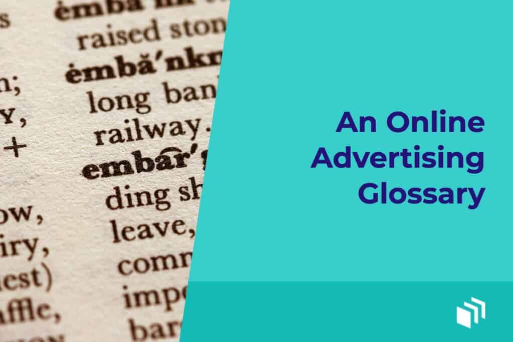 online advertising glossary