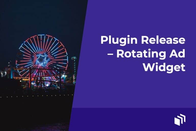 Plugin Release – Rotating Ad Widget