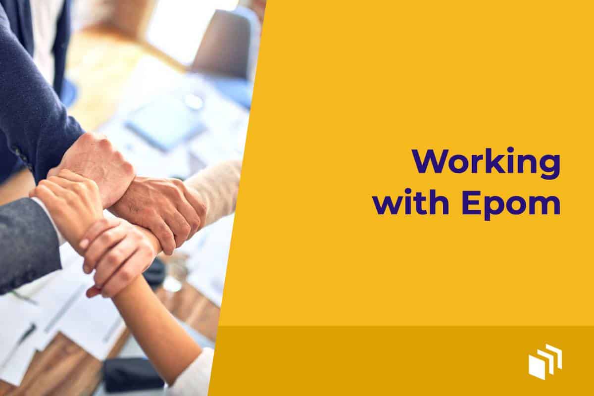 Working with Epom