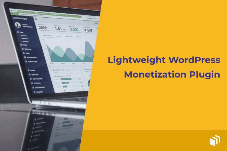 Lightweight WordPress Monetization Plugin