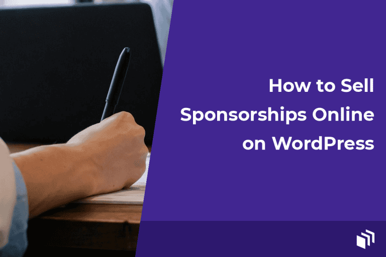How to Sell Sponsorships Online on WordPress