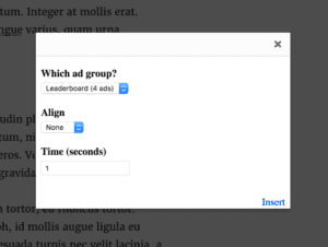 Plugin Release - Rotating Ad Widget - The AdSanity Plugin